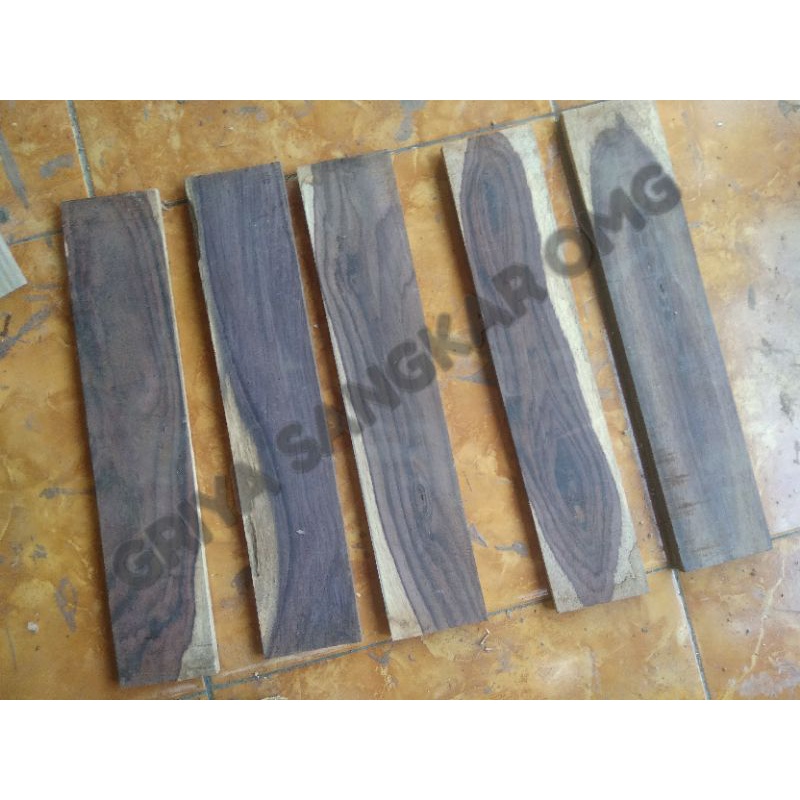 Kayu Sonokeling/Bahan/Papan Hitam Putih
