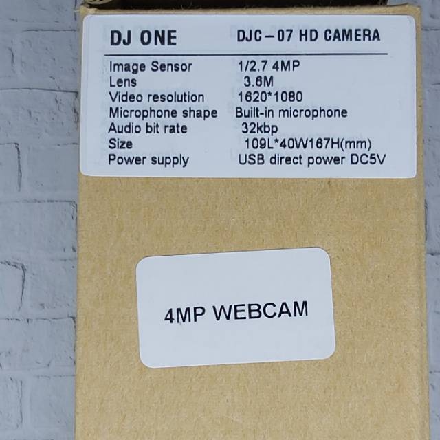 Usb webcam DJONE 4Mp Fullhd Original