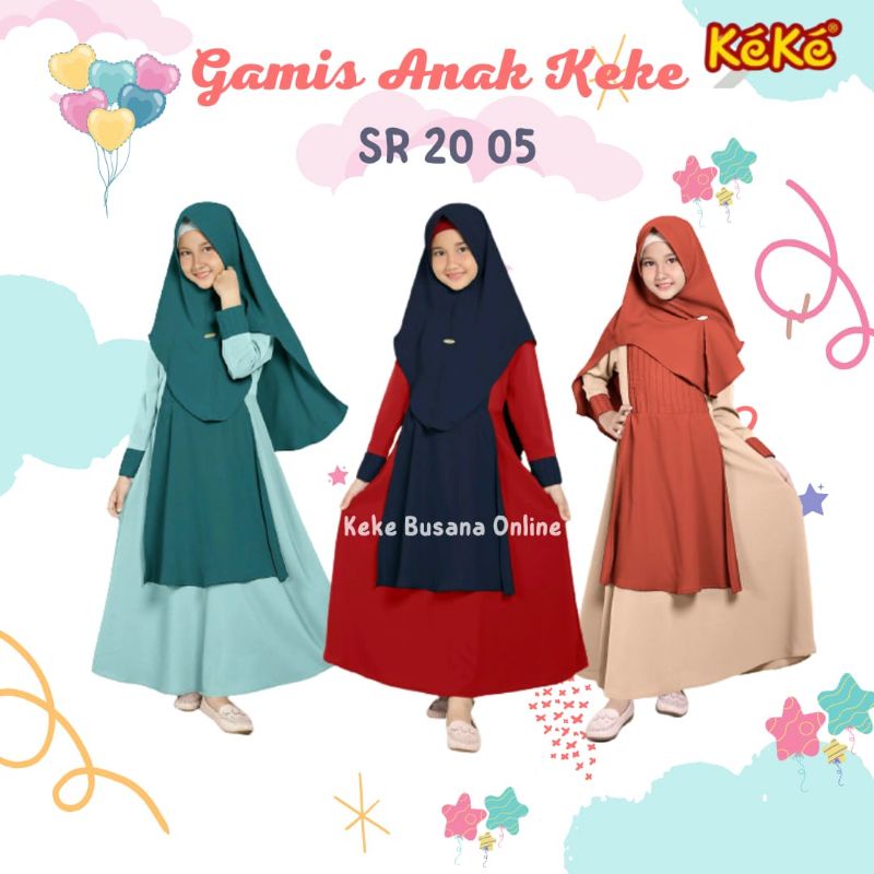 Gamis Anak Keke ~ GM SR 20 05 ~