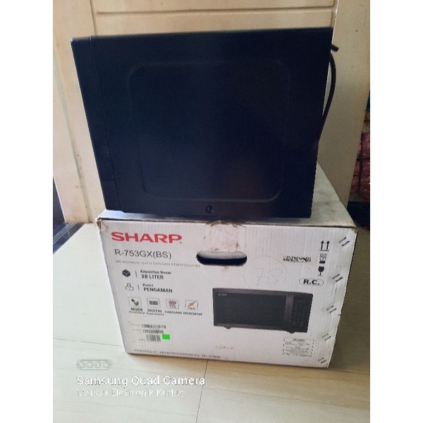 Microwave Oven Sharp R 753 GX BS