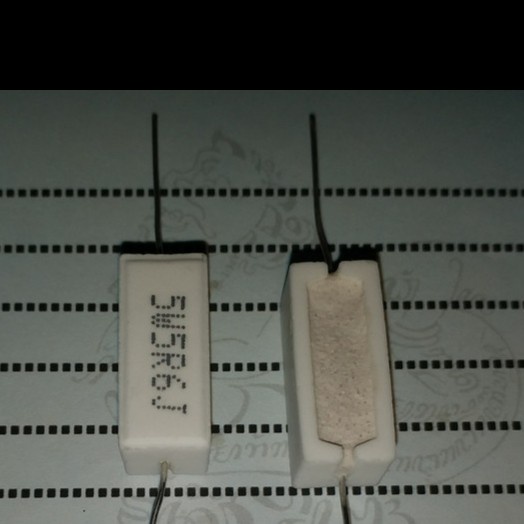resistor kapur 5R6 5watt (3pcs) / 5.6 ohm 5 watt ( 3 PCS )