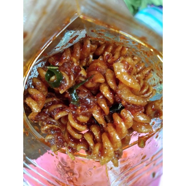 Jual Makaroni Uril Makaroni Spiral Rasa Asin Pedas Daun Jeruk Shopee