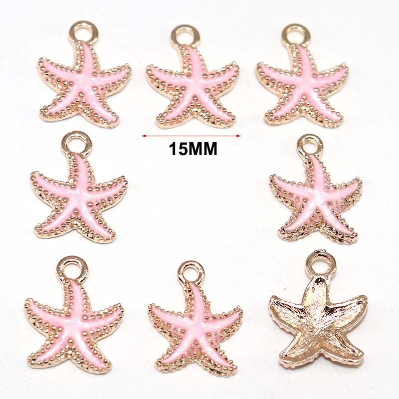 Charm Bandul Liontin Kalung Gelang Bintang Laut Starfish Bahan Craft DIY Aksesoris