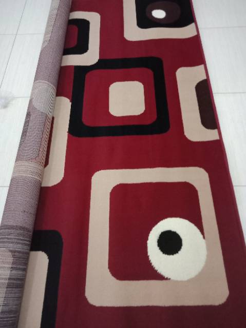 Karpet Permadani Motif Ukuran 190x260 cm Kualitas Premium Bahan Lembut dan Halus