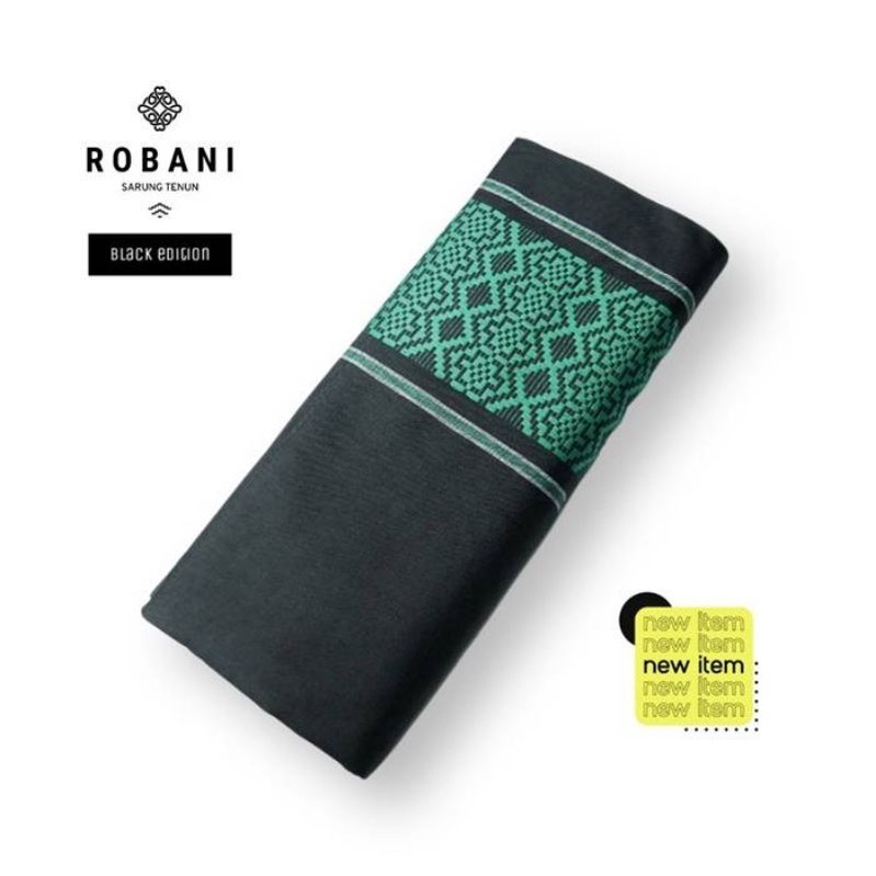 Rabbani sarung black limited edition