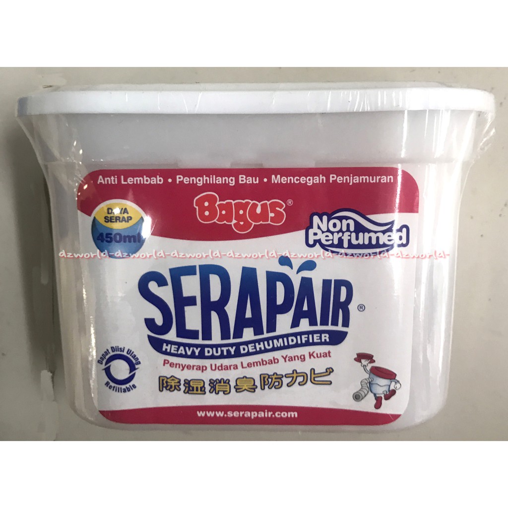 Bagus Serap Air White Putih Non Parfumed Anti Lembab Mencegah Jamur serapair450ml