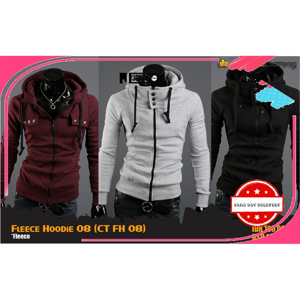 Jaket Anime Game Casual Hi-Neck Jacket Hoodie (CT FH 08)