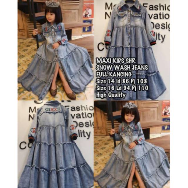 ORI SHR KIDS Jeans anak canda import syahira