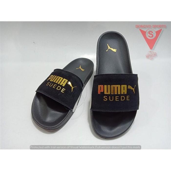 puma slippers suede