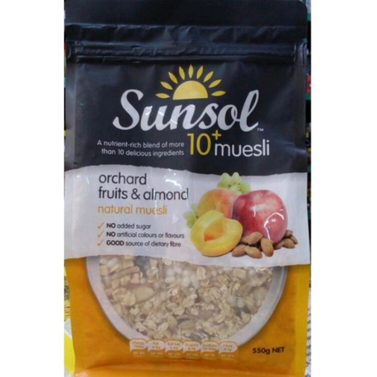 

Sunsol Muesli 550gr
