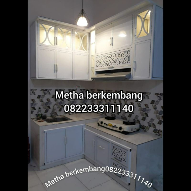 kitchen set aluminium acp