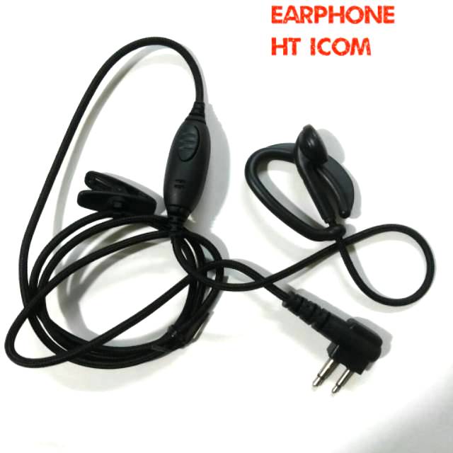 HEADSET HT EARPHONE HT ICOM V80 U80 V88 ALINCO DJ CRX1 EARSET TALI HT ALINCO CRX5 W10 A10 MURAH