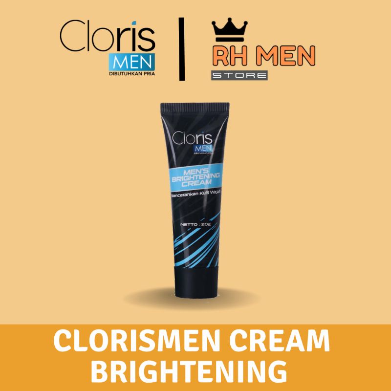 Clorismen Brightening Cream Cloris Man Cream Wajah Pria Mencerahkan Kulit Wajah Pria
