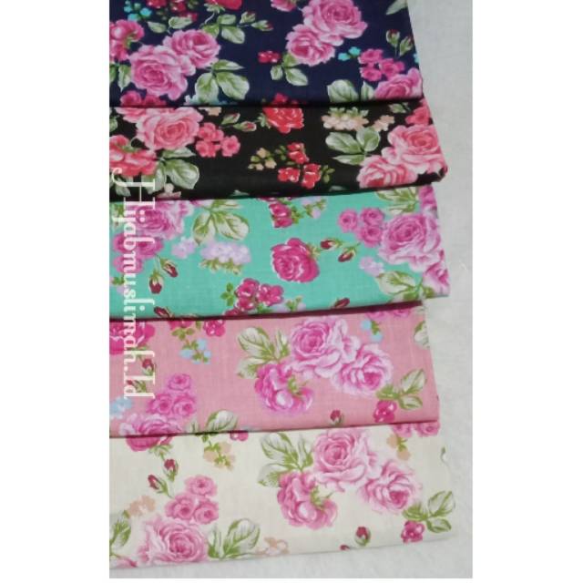 Segi empat shabby / segiempat motif katun jepang