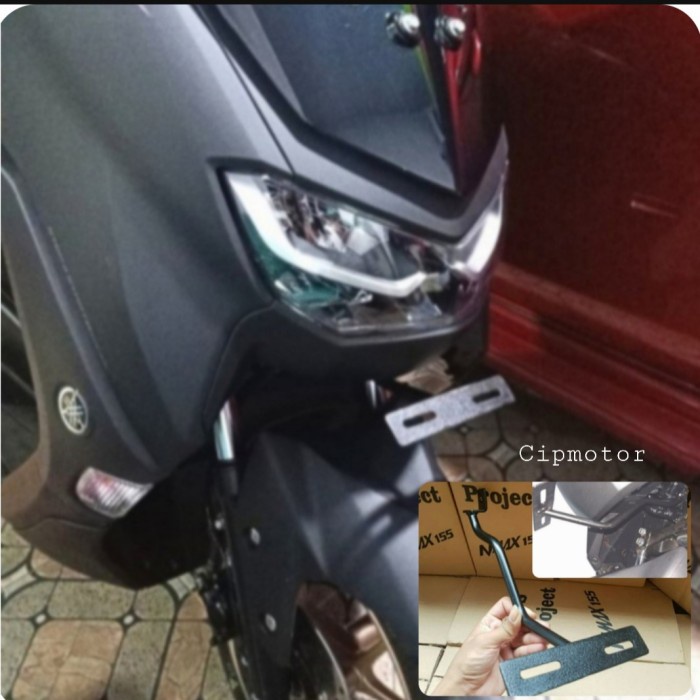 Breket Dudukan plat nomor Nmax 2020