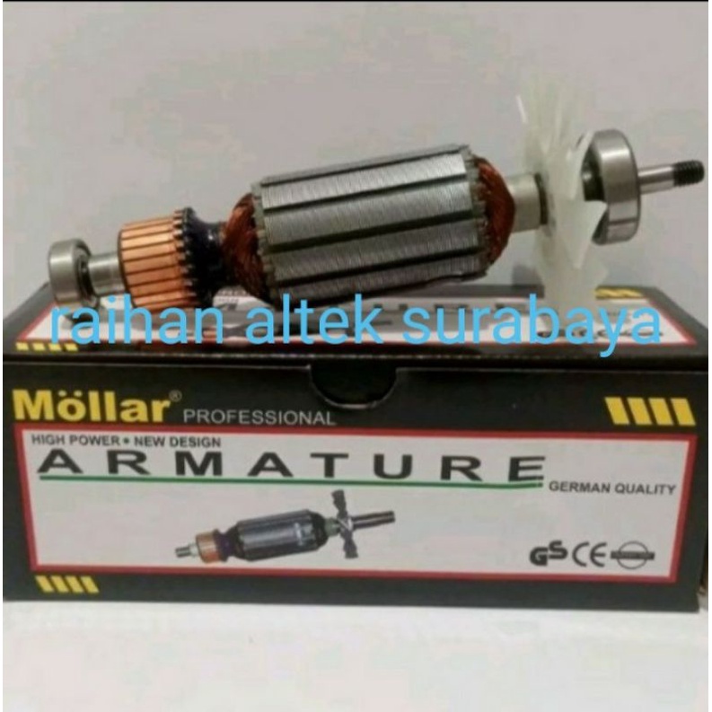 armature MT90/MT90/MT91A/angker gerinda maktec MT90 mollar