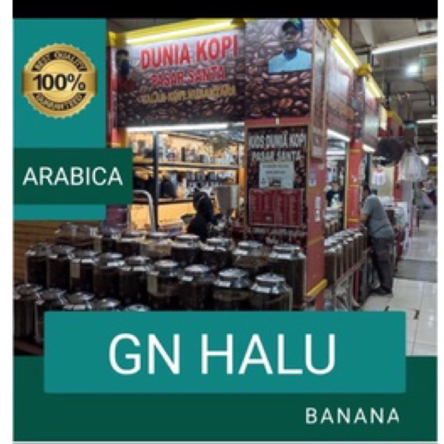 

Kopi Arabika Gunung Halu Banana 1 Kg