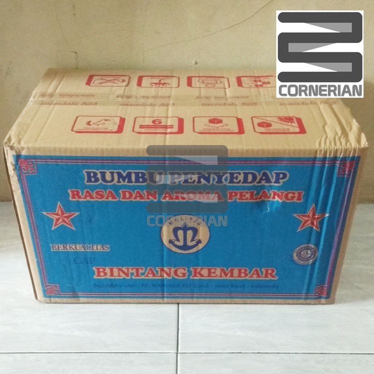 

[ CORNERIAN ] Bumbu Bintang 250 Gram Dus Rasa Ayam MDL 525 Atom Kembar Bubuk Tabur Siap Saji Masak