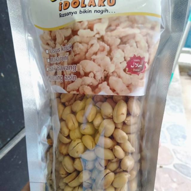 

Idolaku kacang telur dan kacang asin kriuk