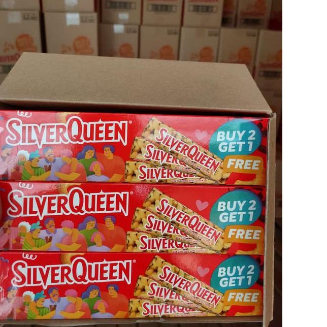 

9.9 SALE SILVERQUEEN 58 GR/GRAM ISI 3 PCS KEMASAN BUY 2 GET 1 LIMITED