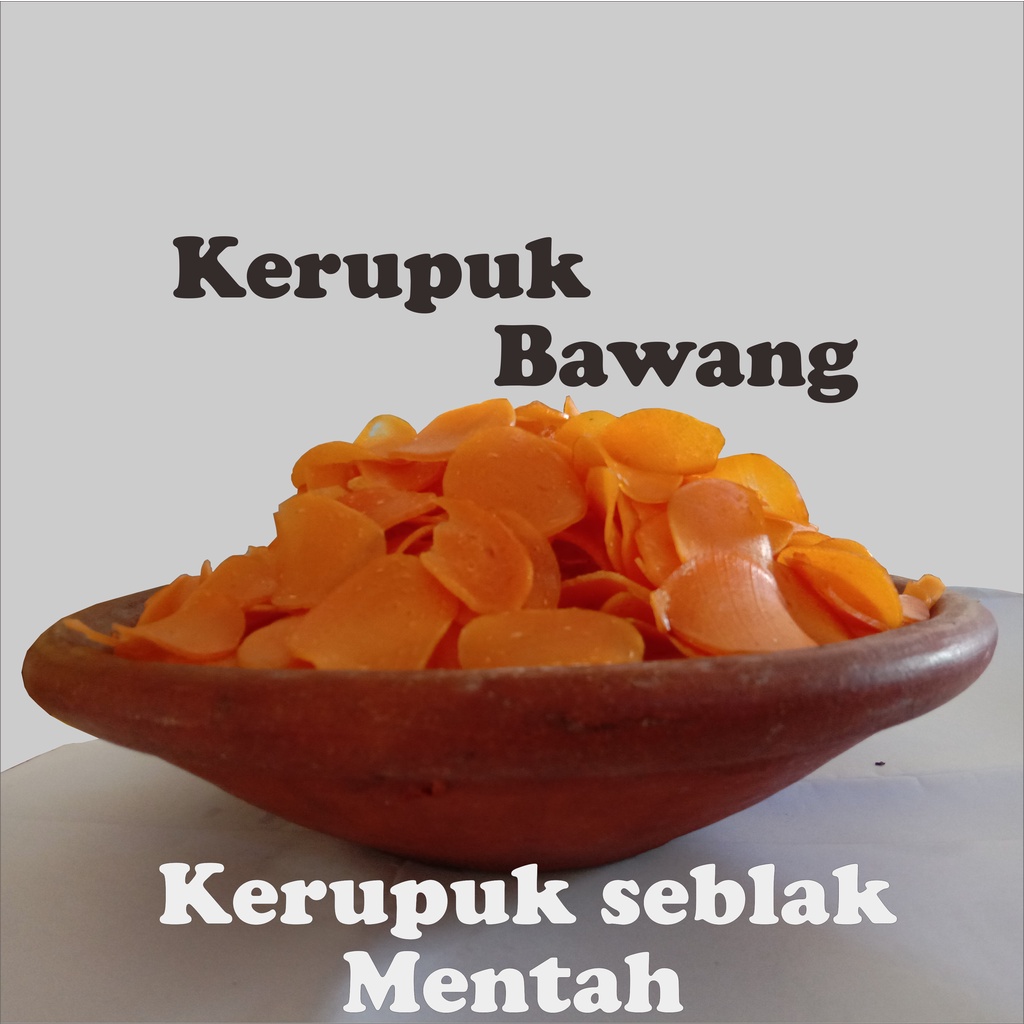 

Kerupuk Bawang / Seblak Mentah Super 1Kg