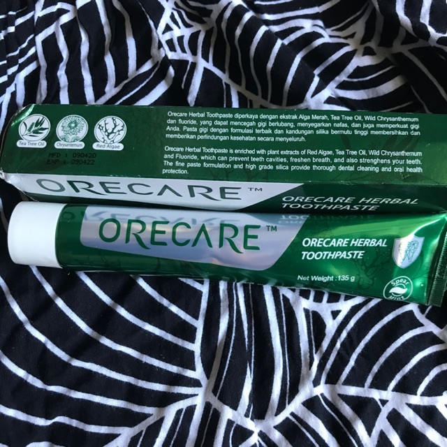 Tiens Toothpaste Herbal ORECARE SUPER WHITENING TEETH