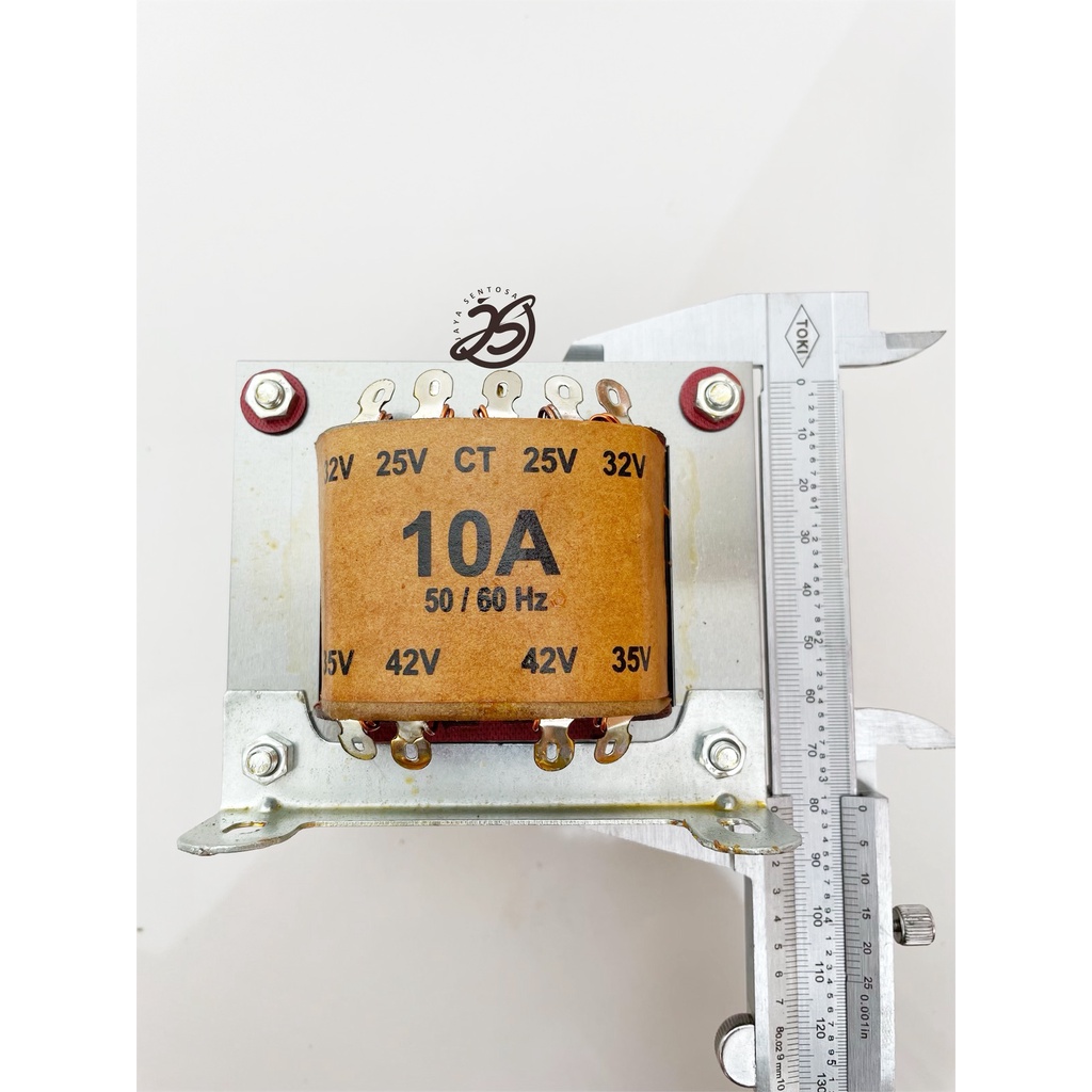 TRAVO 10A CT 42V (32X50) 50/60HZ TEMBAGA MURNI TRAFO 10A KWALITAS SUPER TEGNO 10 AMPERE