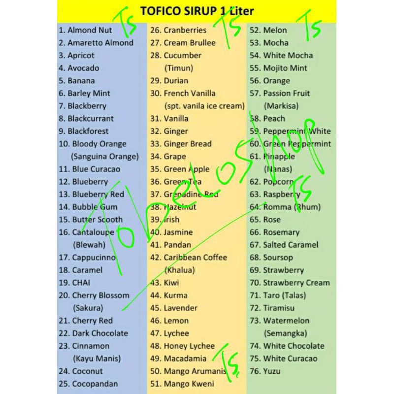 

Ay00! Tofico / Sirup Tofico / Tofico Syrup / Sirup / Sirup Viral / Sirup Kekinian