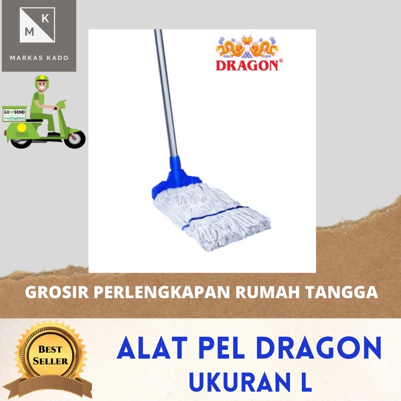 pel lantai dragon / pel lantai awet / alat pembersih lantai