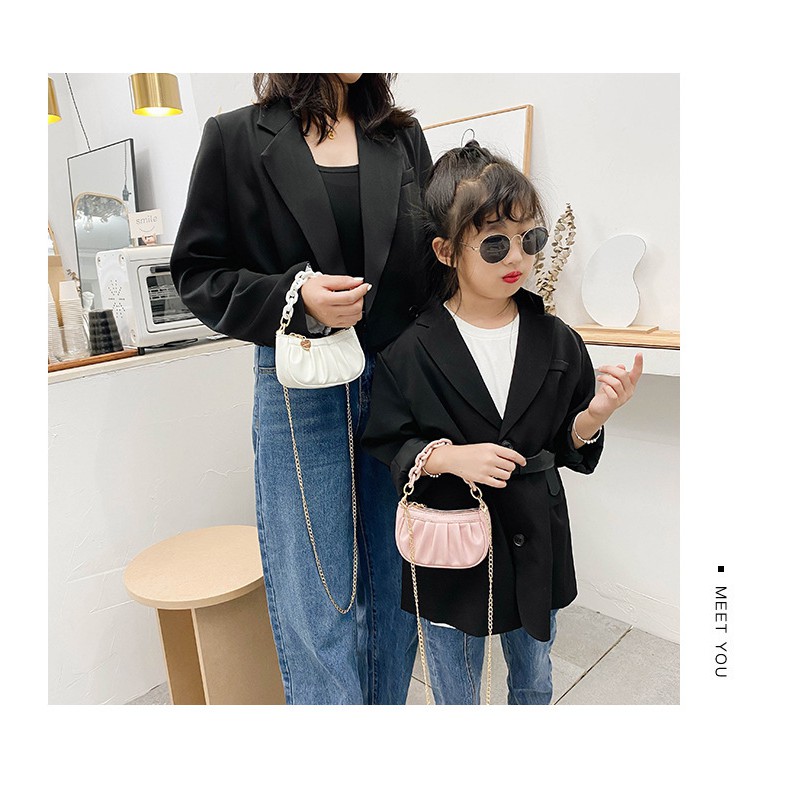 NEW TAS SLEMPANG ANAK PEREMPUAN TAS SELEMPANG SLINGBAG ANAK RANTAI