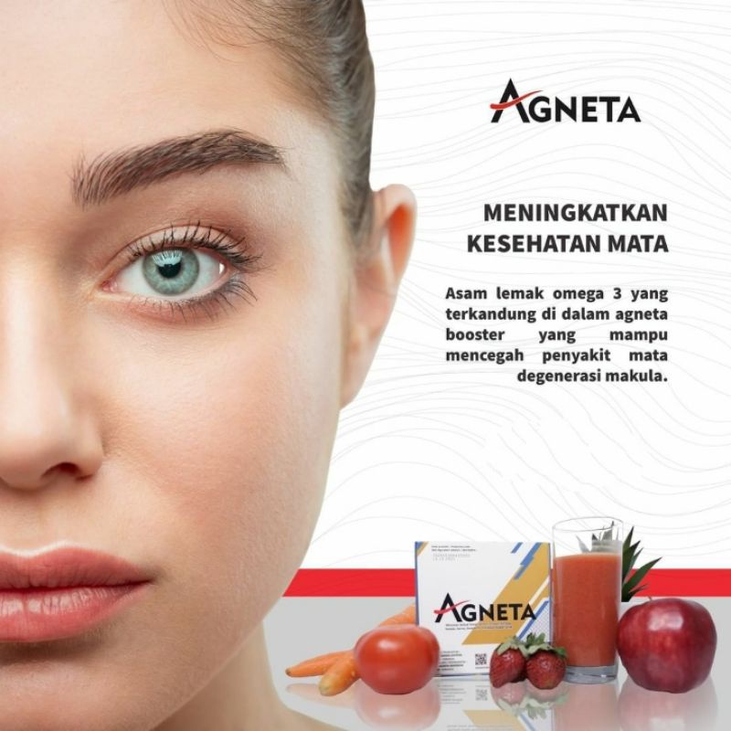 Agneta Booster ORI  1 Box (isi 10 sachet)
