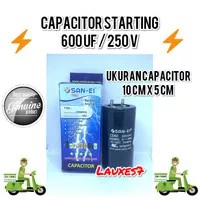 Jual Kapasitor Capacitor Starting Mfd Vac Sanei Shopee