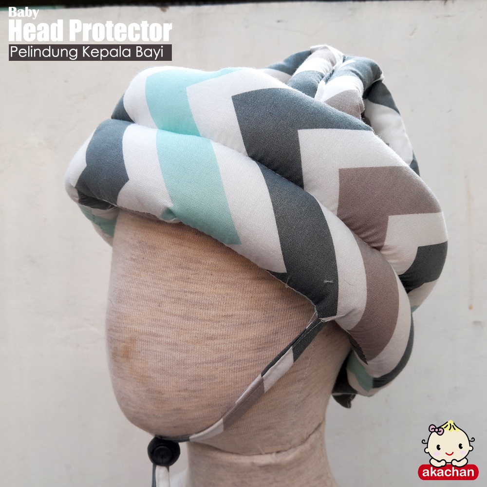 PELINDUNG KEPALA BAYI - Baby Head Protector Bahan Kain Empuk Helm Pelindung Kepala Akachan