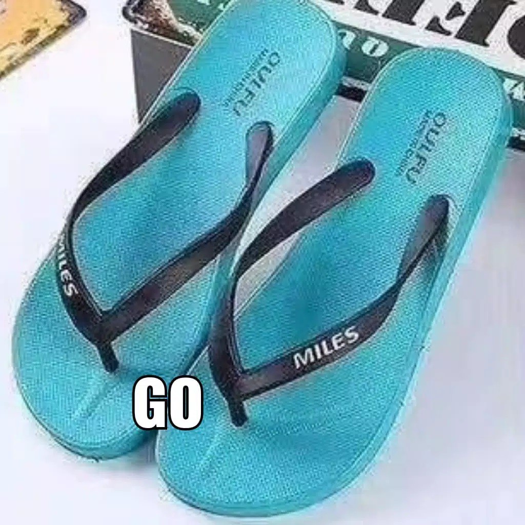 sogo Import MILES PELANGI Sandal Cowok Murah Japit Casual Teplek Sendal Cewek Flat Jepit