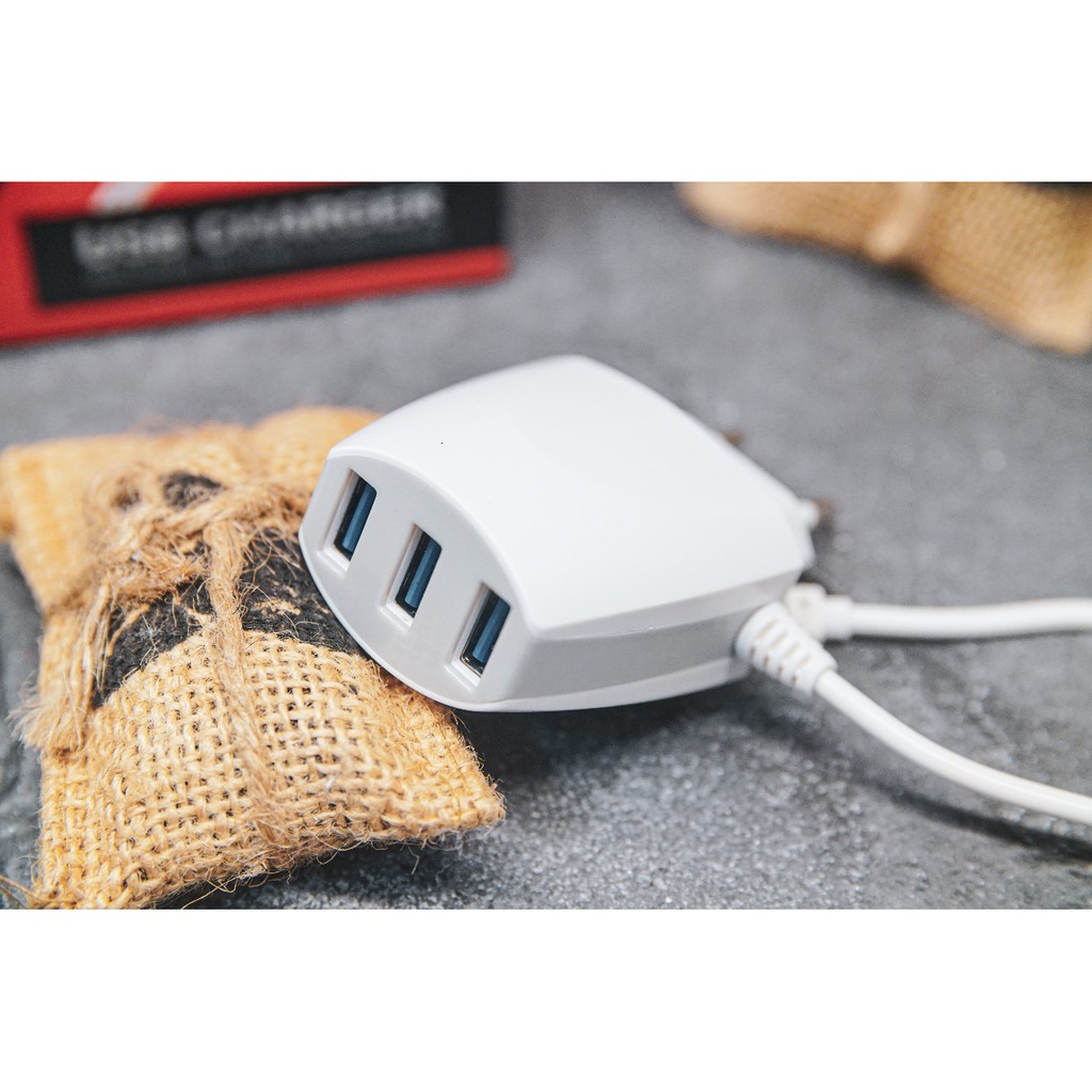 BOS - CHARGER VODA RT-801 4.1A 3PORT USB MICRO USB | CASAN TC VD RT801