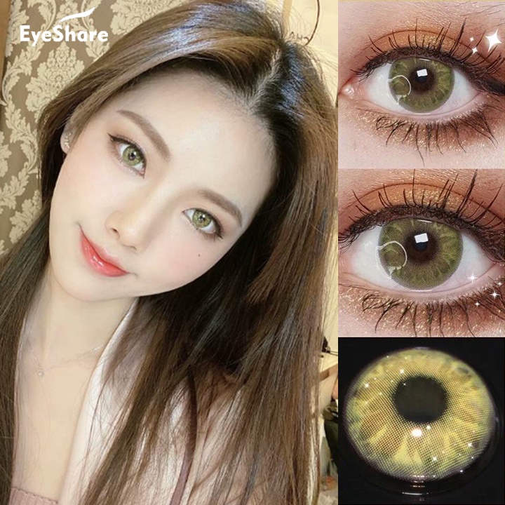 [✅COD] DIAMOND SERIES 1 pasang lensa kontak warna air soflen soplens diameter 14.5mm normal softlens gray brown softlens mata korea soflen model terbaru 2023