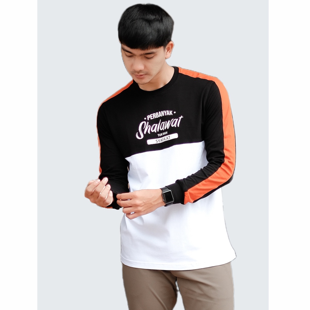 KAOS DAKWAH PRIA / BAJU KAOS DAKWAH / KAOS ISLAMI / KAOS DISTRO KONSEP ISLAMI / KAOS DAKWAH SHOLAWAT 001