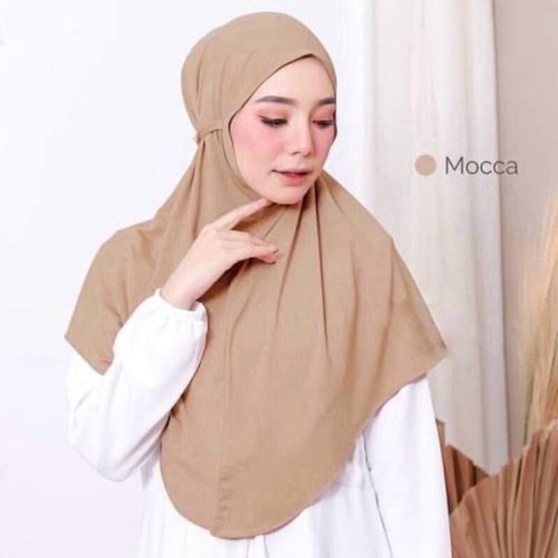 Jilbab Bergo Tali Instan / Kerudung Bergo Jersy