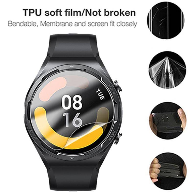 REDMI Film Hydrogel Pelindung Layar Smartwatch Xiaomi Watch S1 Active Poco 2 Lite