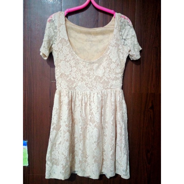 dress wanita merk zara UK S preloved
