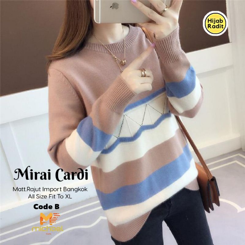 MIRAI CARDI RAJUT IMPORT BANGKOK