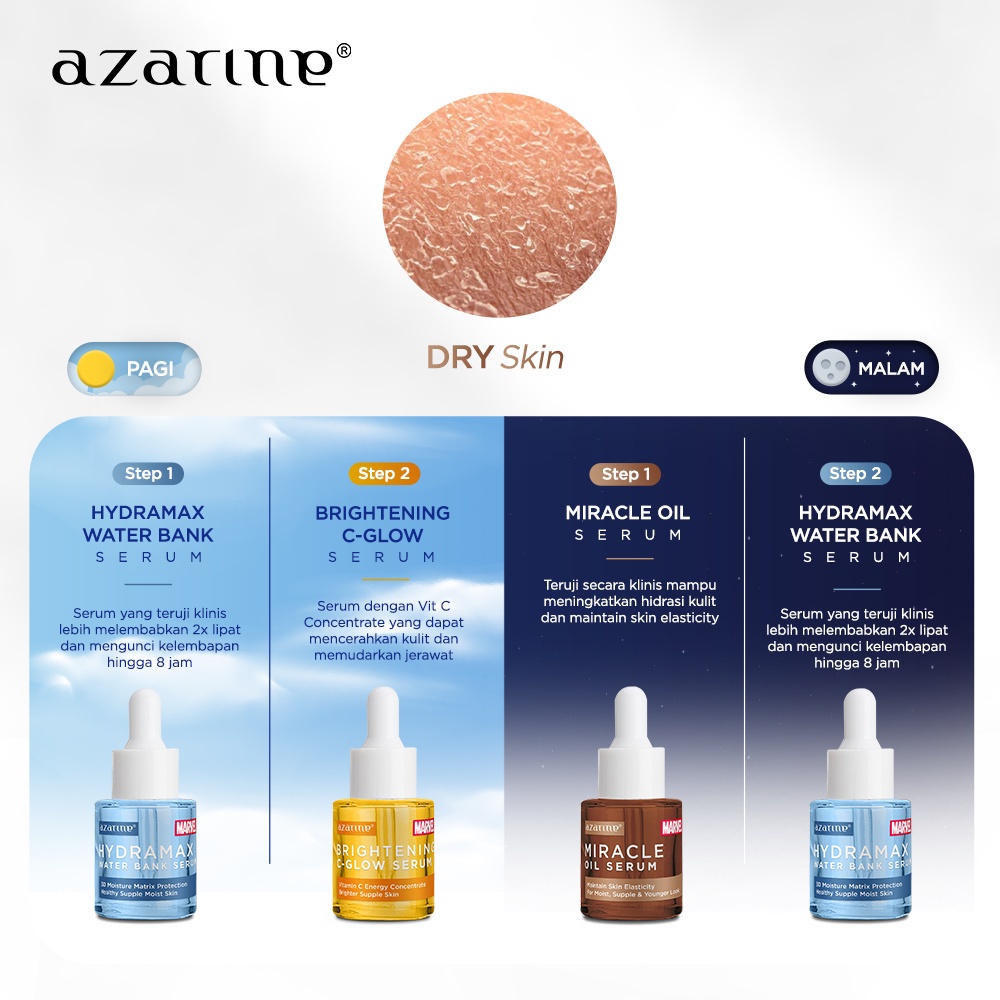 𝐑𝐀𝐃𝐘𝐒𝐀 - Azarine x MARVEL Serum Series 20ml