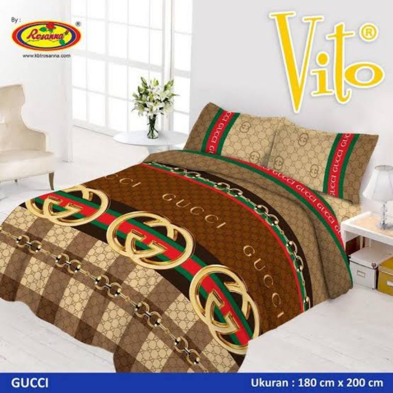 BEDCOVER VITO GUCCI SEPREI FLAT 