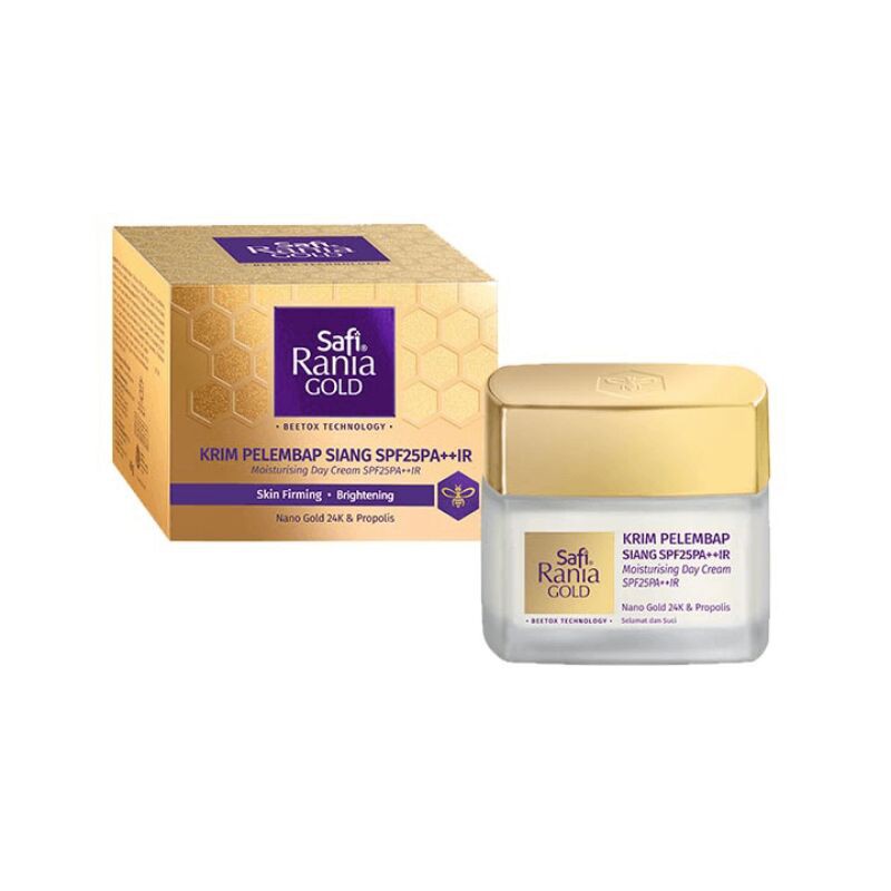 SAFI MALAYSIA(Safi Rania Gold Moisturising Day Cream SPF 25PA++IR 40gr)