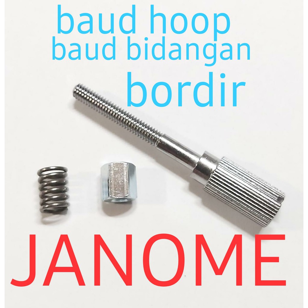 JANOME GENUINE PART Baud/Screw Hoop Pembidangan Mesin Bordir Komputer Janome