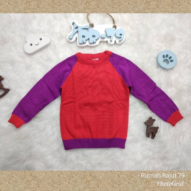 Sweater rajut bayi / anak SOK 213