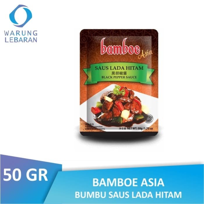 

Instan-Masak-Bumbu- Pack Bamboe Asia Bumbu Saus Lada Hitam 50 Gr -Bumbu-Masak-Instan.