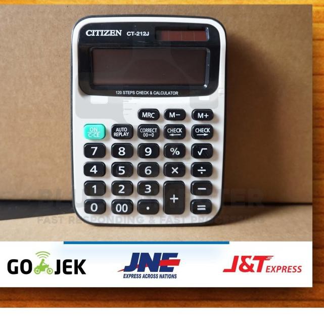 

ozd!164LI Kalkulator Citizen CT212J / Calculator Alat Penghitung Angka