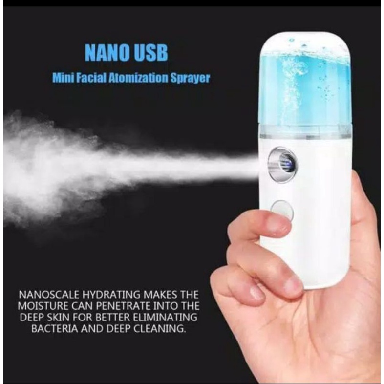Nano Mist Sprayer portabel biru