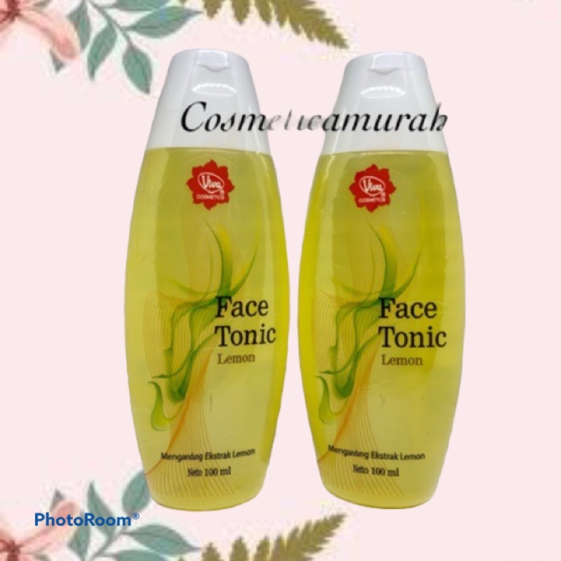 viva face tonic lemon 100 &amp; 200 ml || viva milk cleanser lemon 100 &amp; 200 ml